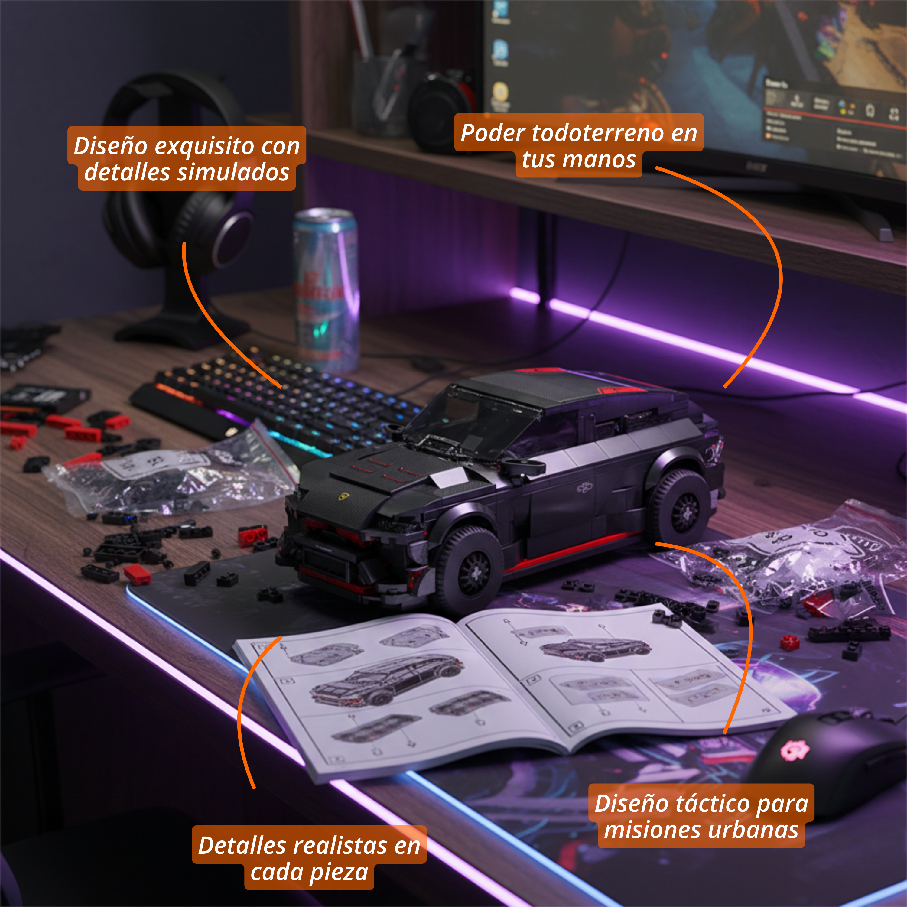 Xbert Wild Bison: El SUV Urbano Todoterreno (470 pzas)