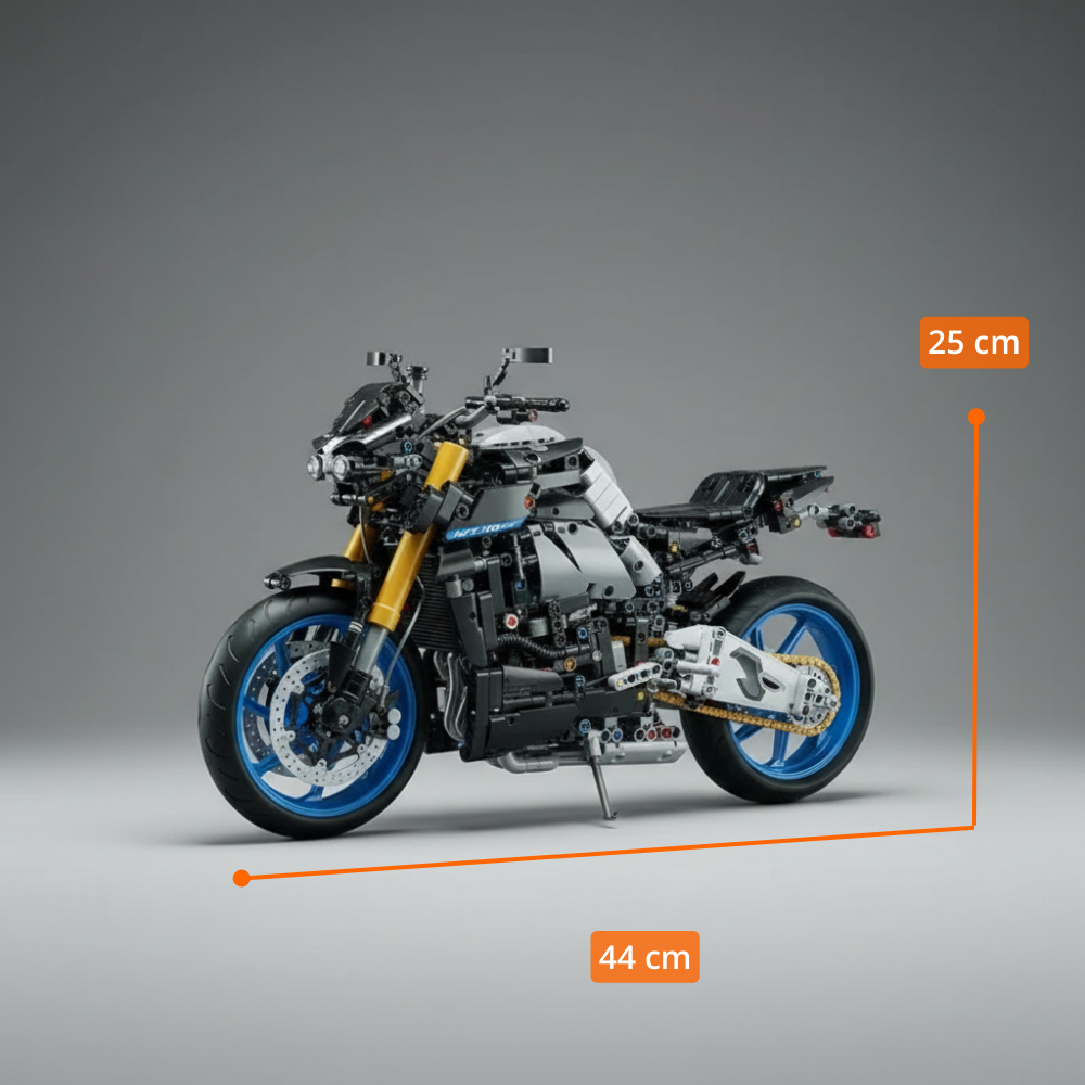 MT-10 SP: Superbike de Ensamblaje (1478 pzas)