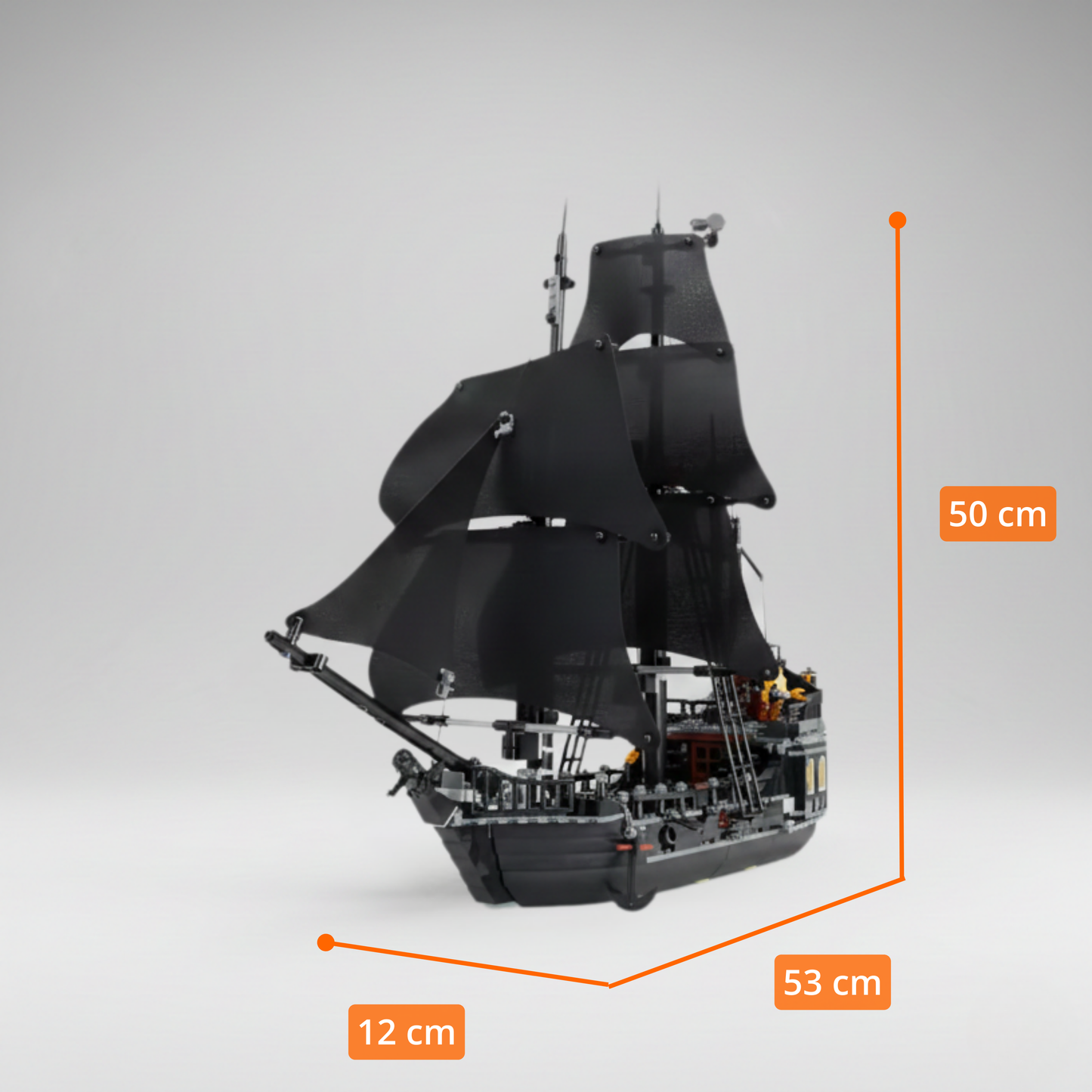 Barco Perla Negra (804 pzas)