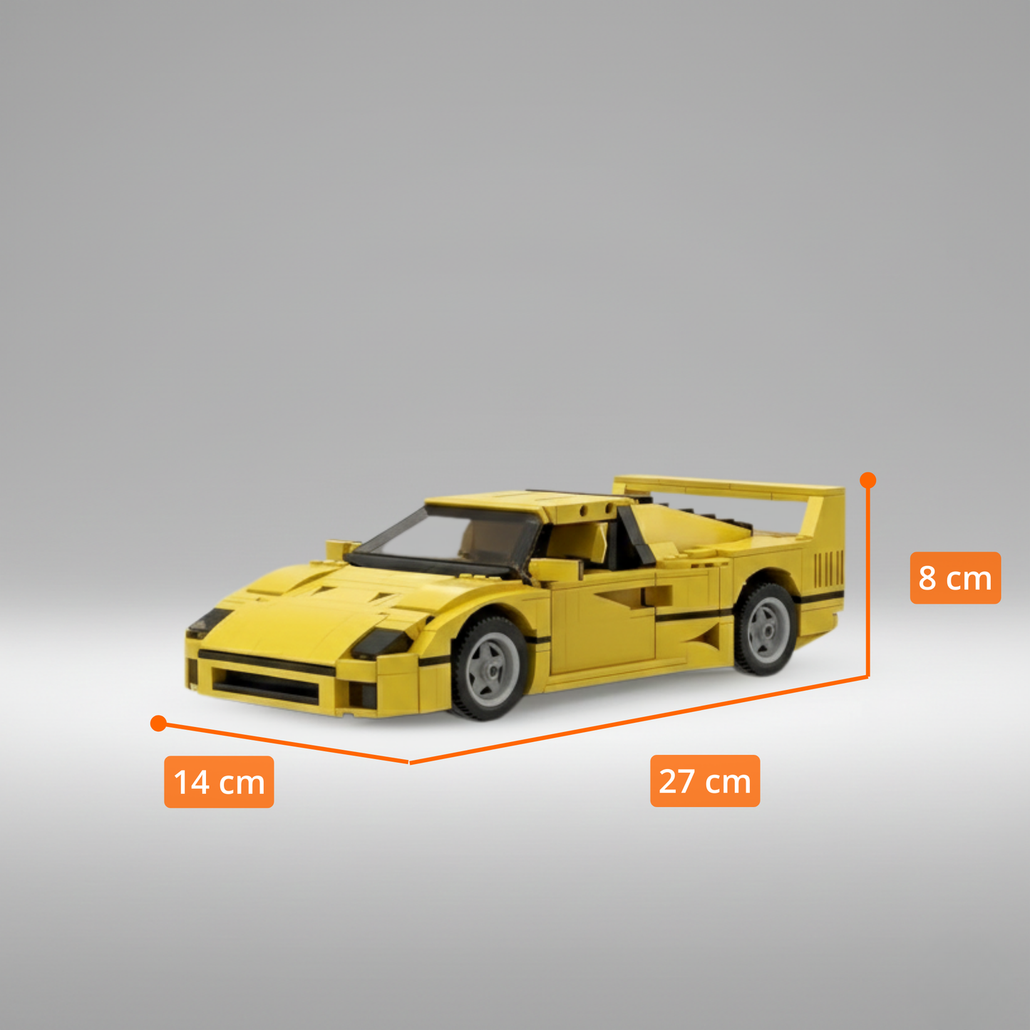 F40: Super Deportivo  (1192 pzas)