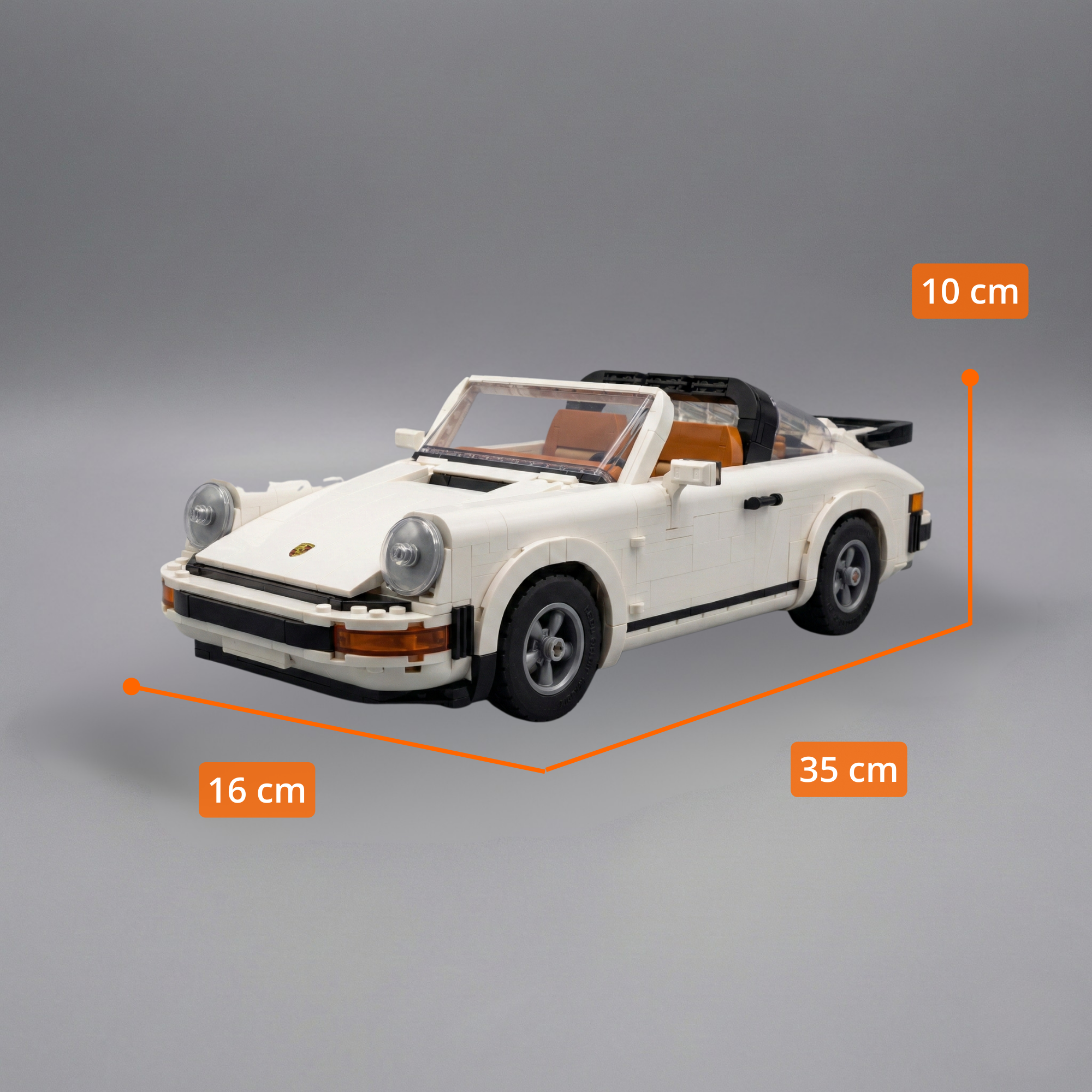 Porsche Targa: Clásico Deportivo  (1458 pzas)