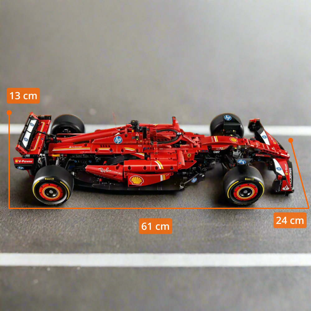 F1 SF24 Charles Leclerc/Carlos Sainz Escala 1:8 (1361 pzas)