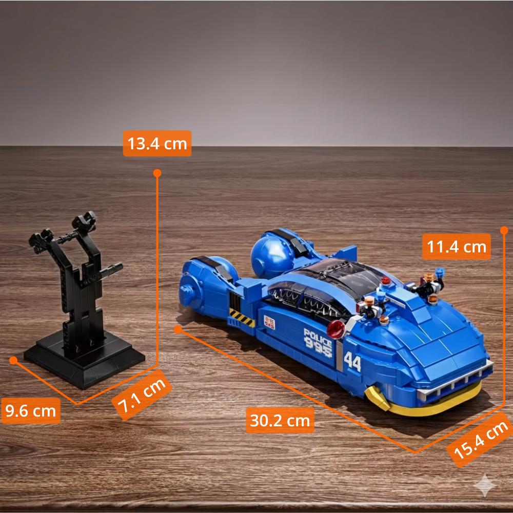 Patrulla Antigravedad Cyberpunk (988 pzas)