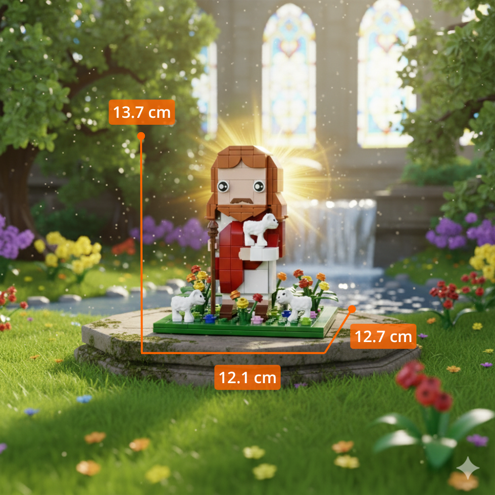 Jesús con Corderos (324 pzas)