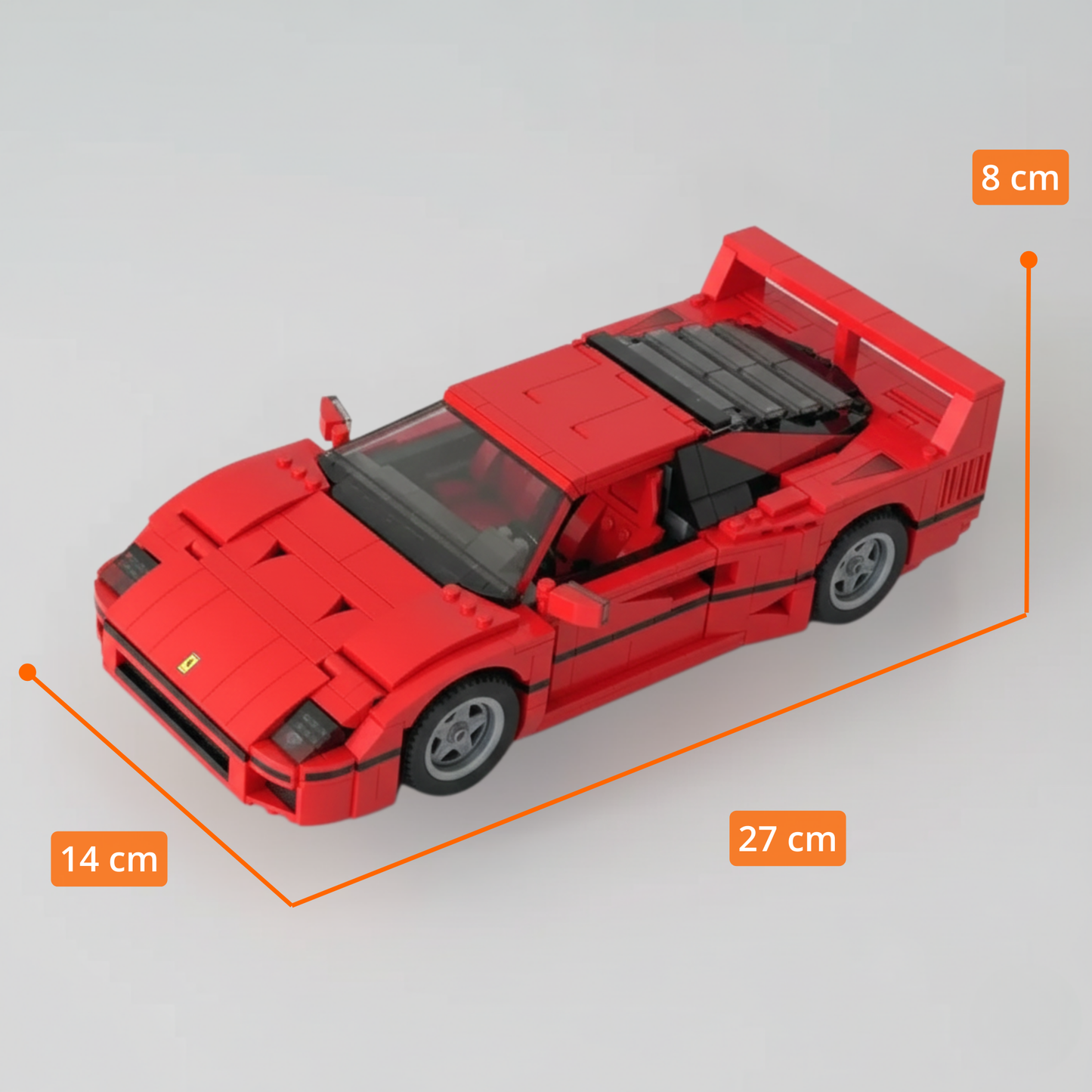 F40: Super Deportivo  (1192 pzas)