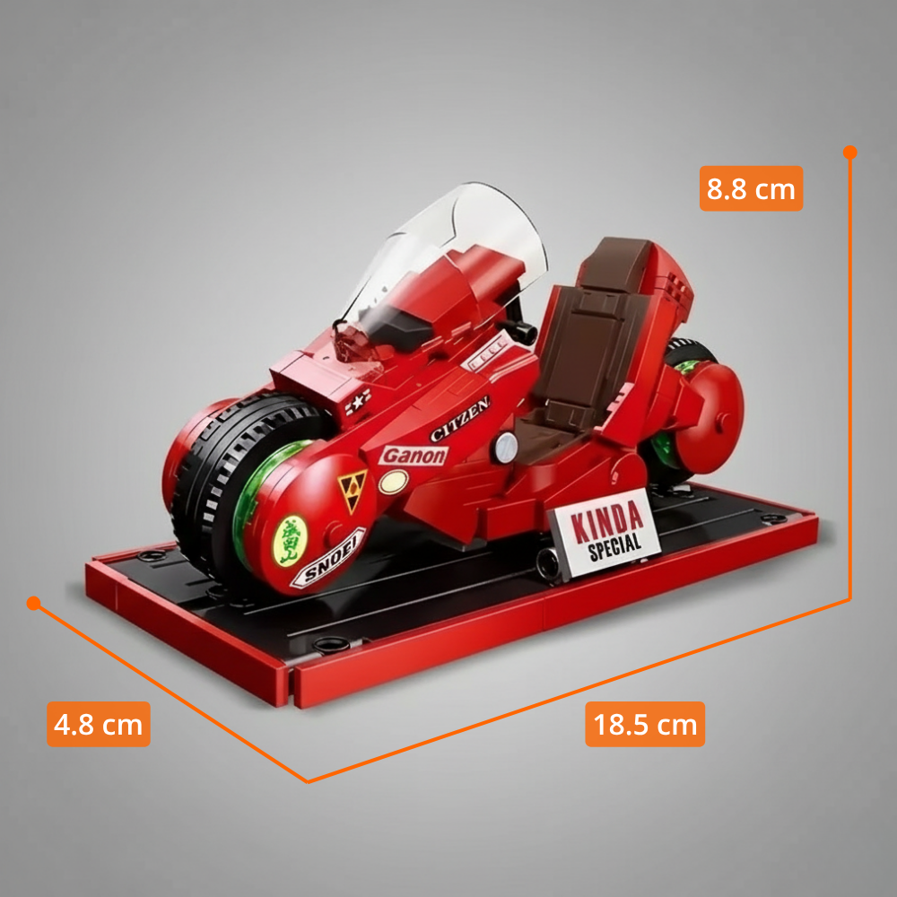 JIESTAR Motocicleta Akira Kaneda Cyberpunk (231 pzas)