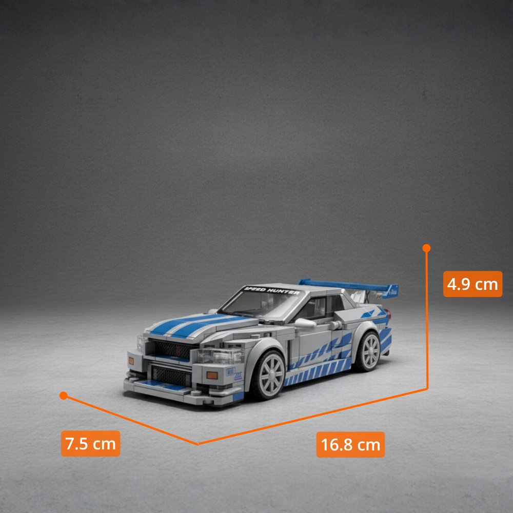 SEMBO GTR Skyline  (341 pzas)