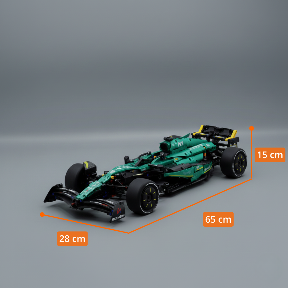F1 Aston Martin AM24 Escala 1:8 (1912 Piezas)