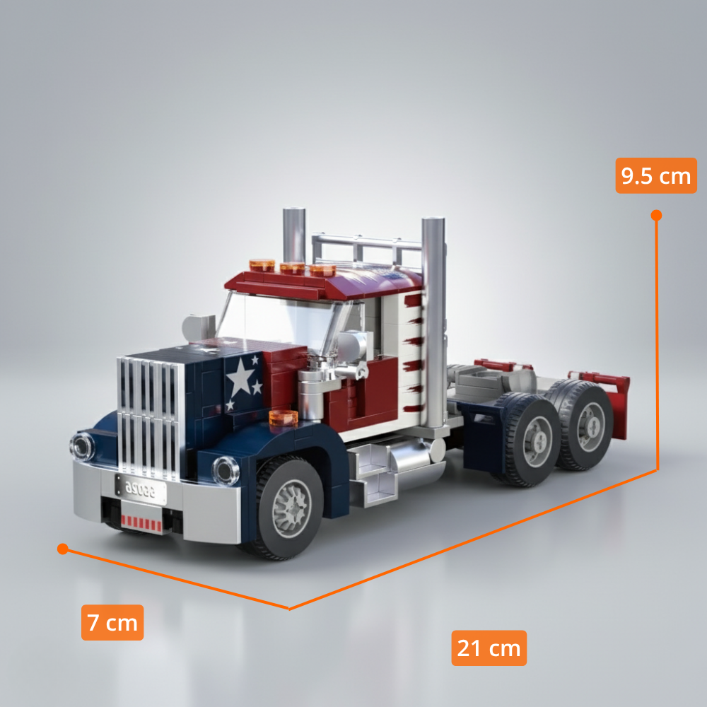 Camion de Remolque Americano (268 pzas)