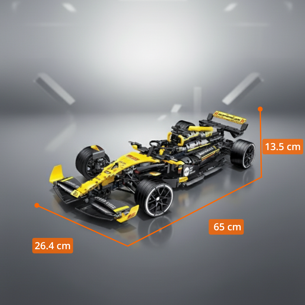 F1 Renault Escala 1:8 (1650 pzas)