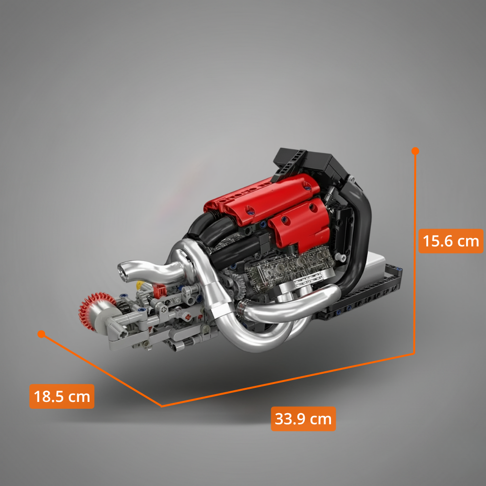 Motor F1 STR13 con batería y motor eléctrico (980 pzas)
