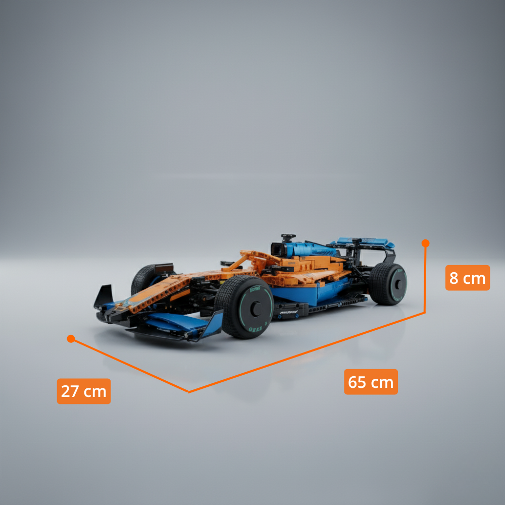 F1 McLaren: Kit de Colección Escala 1:8 (1432 pzas)
