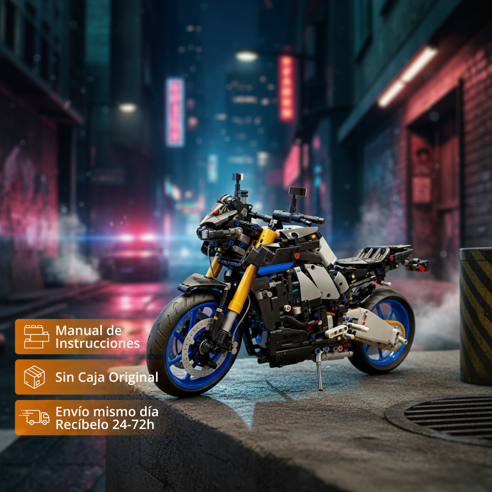 MT-10 SP: Superbike de Ensamblaje (1478 pzas)