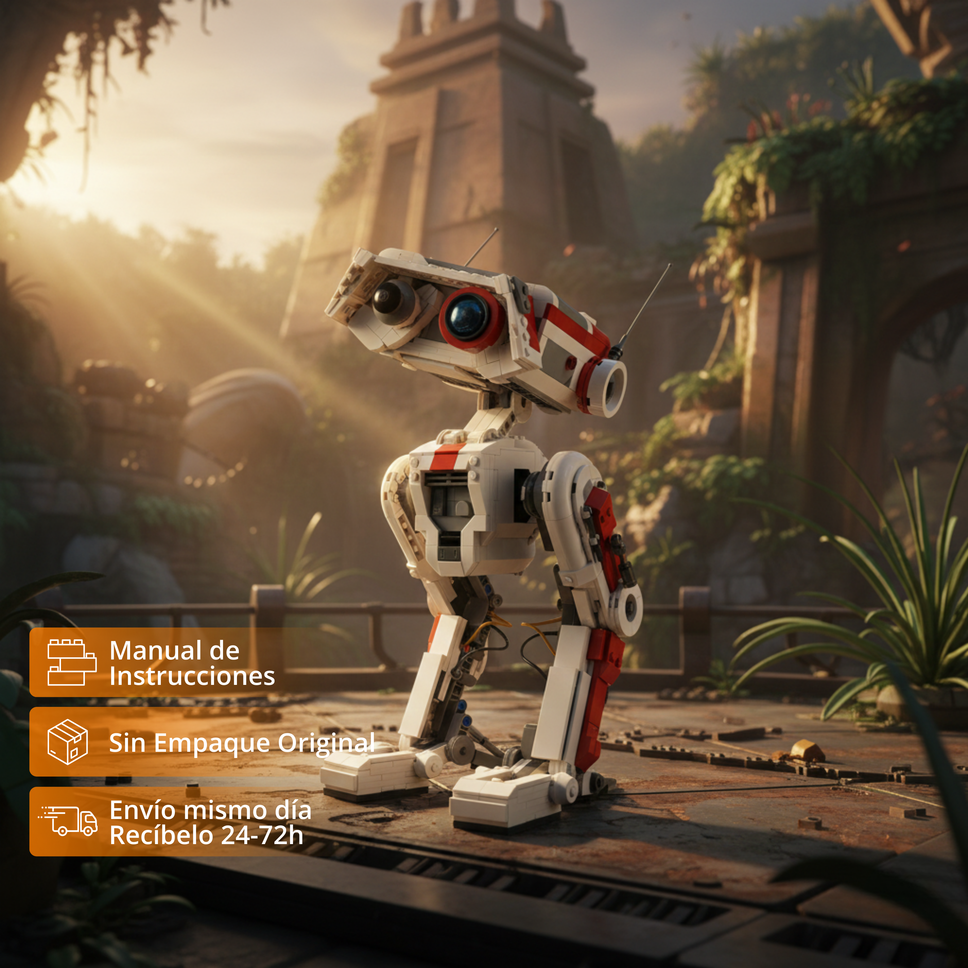 Androide Explorador Espacial Serie BD (1062 pzas)