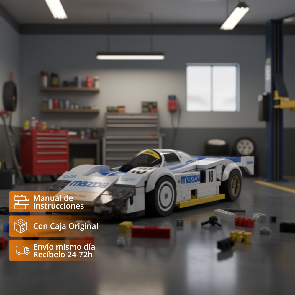 CADA Mazda 787B: Kit de Colección Escala 1:24 (242 pzas)