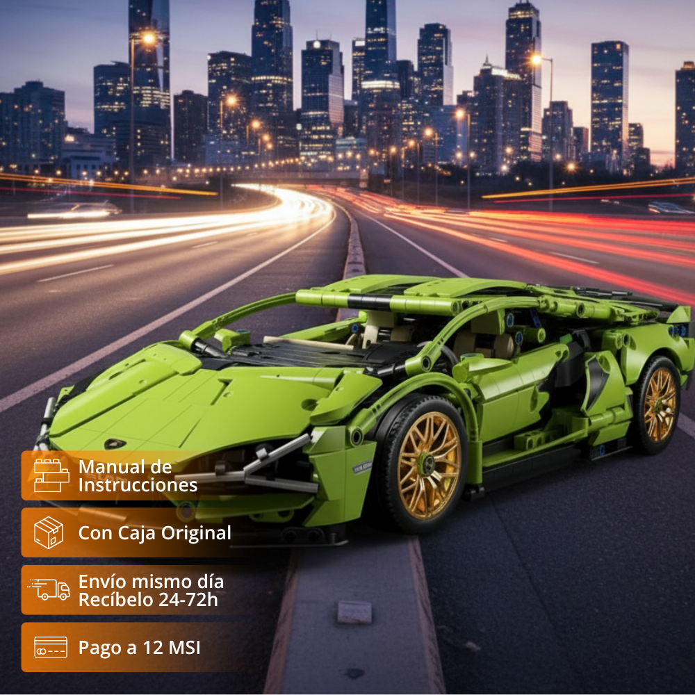 Quimera V14 Escala 1:14 with RC and Motor (1280 pzas)