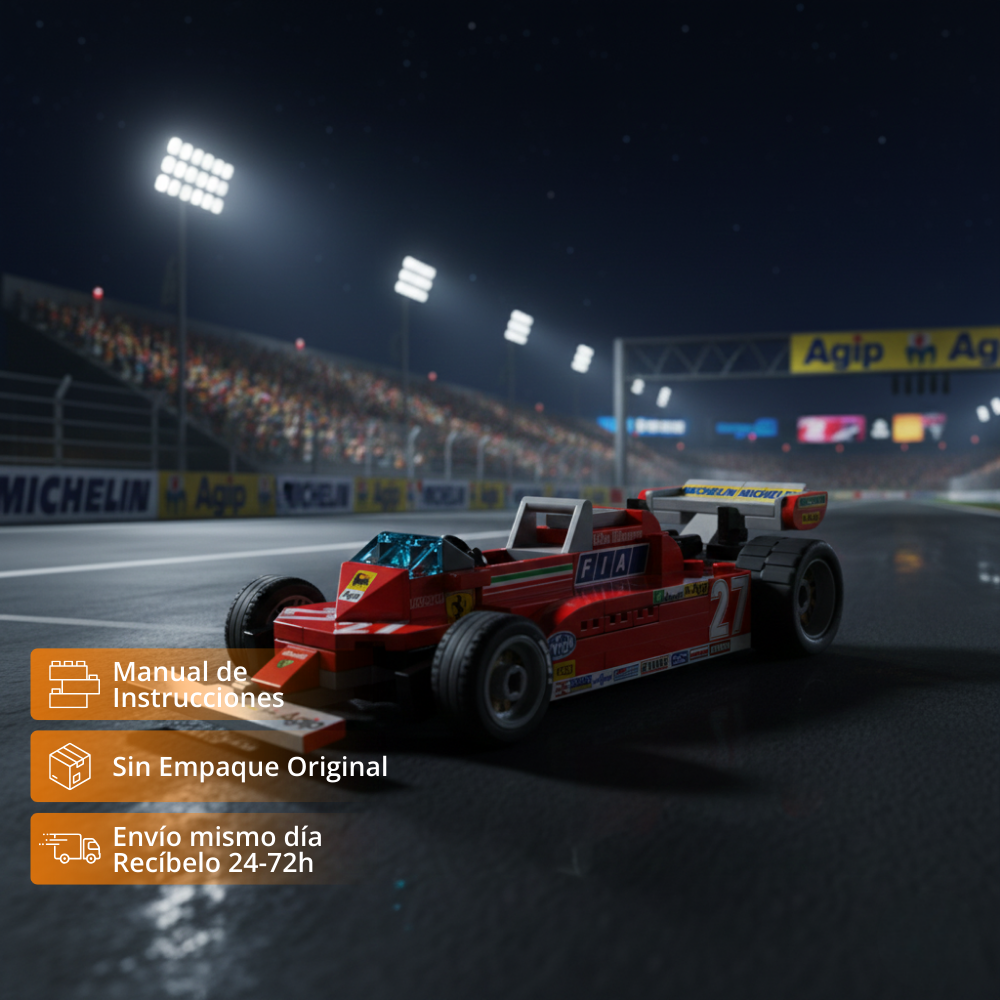F1 126CK Turbo #27: Kit de Colección(129 Piezas)