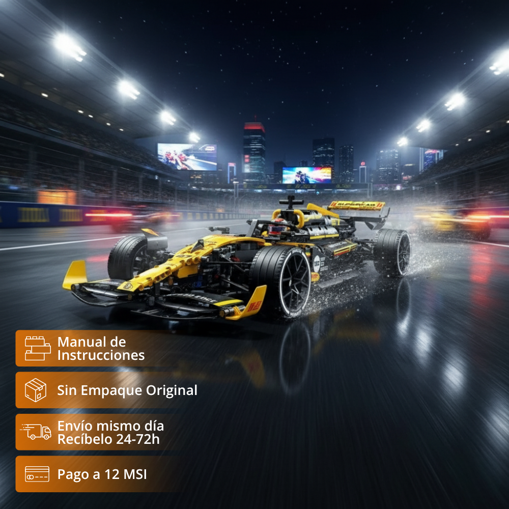 F1 Renault Escala 1:8 (1650 pzas)