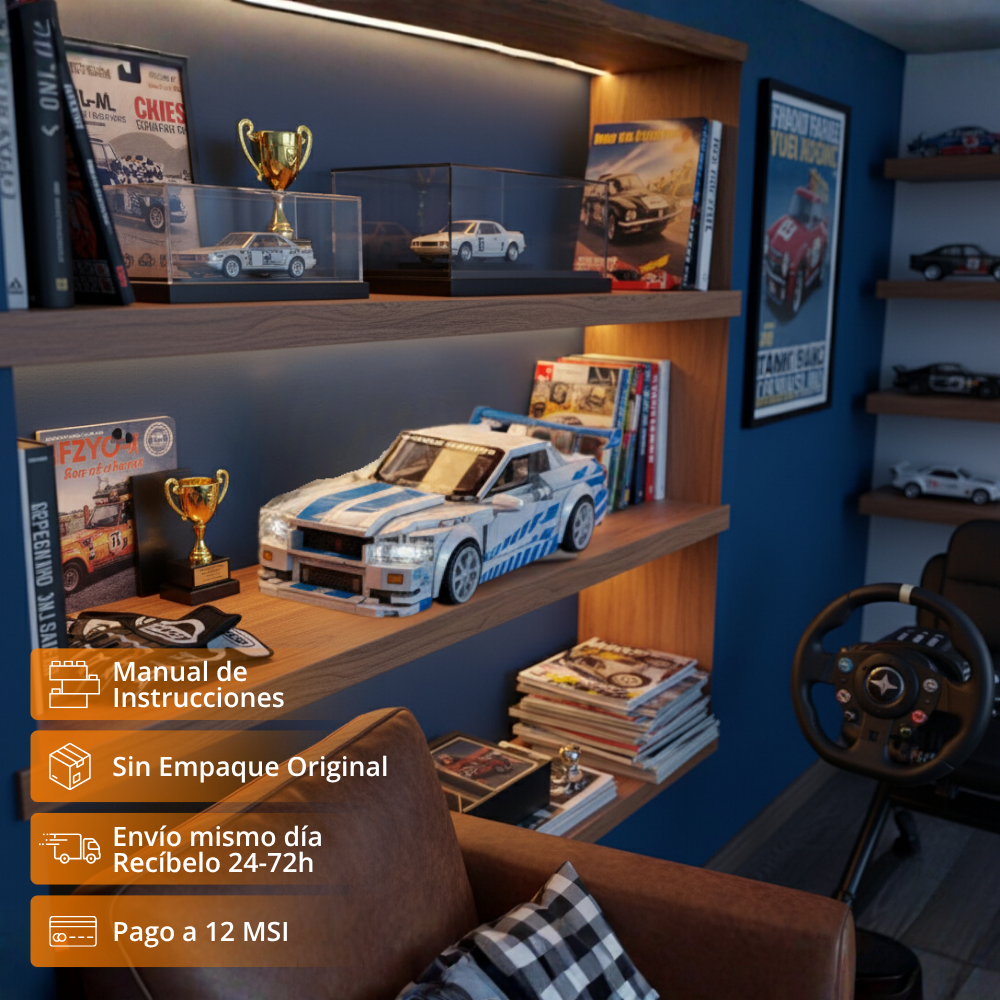 SEMBO GTR Skyline  (341 pzas)