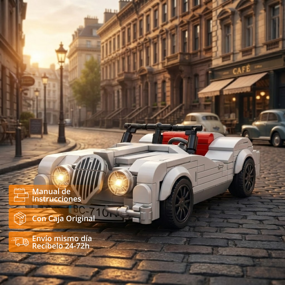 TYCOLE Vintage Blanco con vitrina acrílica (302 pzas)