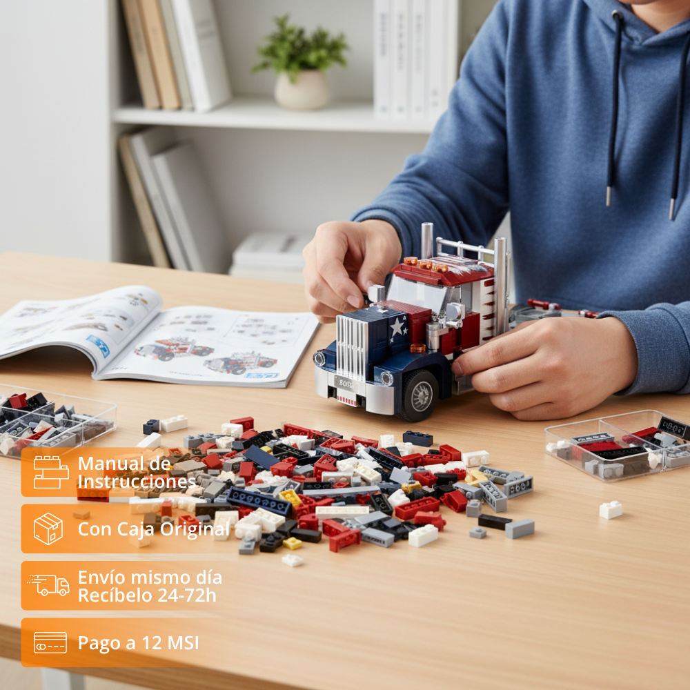 Camion de Remolque Americano (268 pzas)