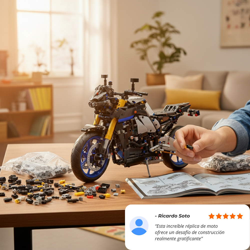 MT-10 SP: Superbike de Ensamblaje (1478 pzas)