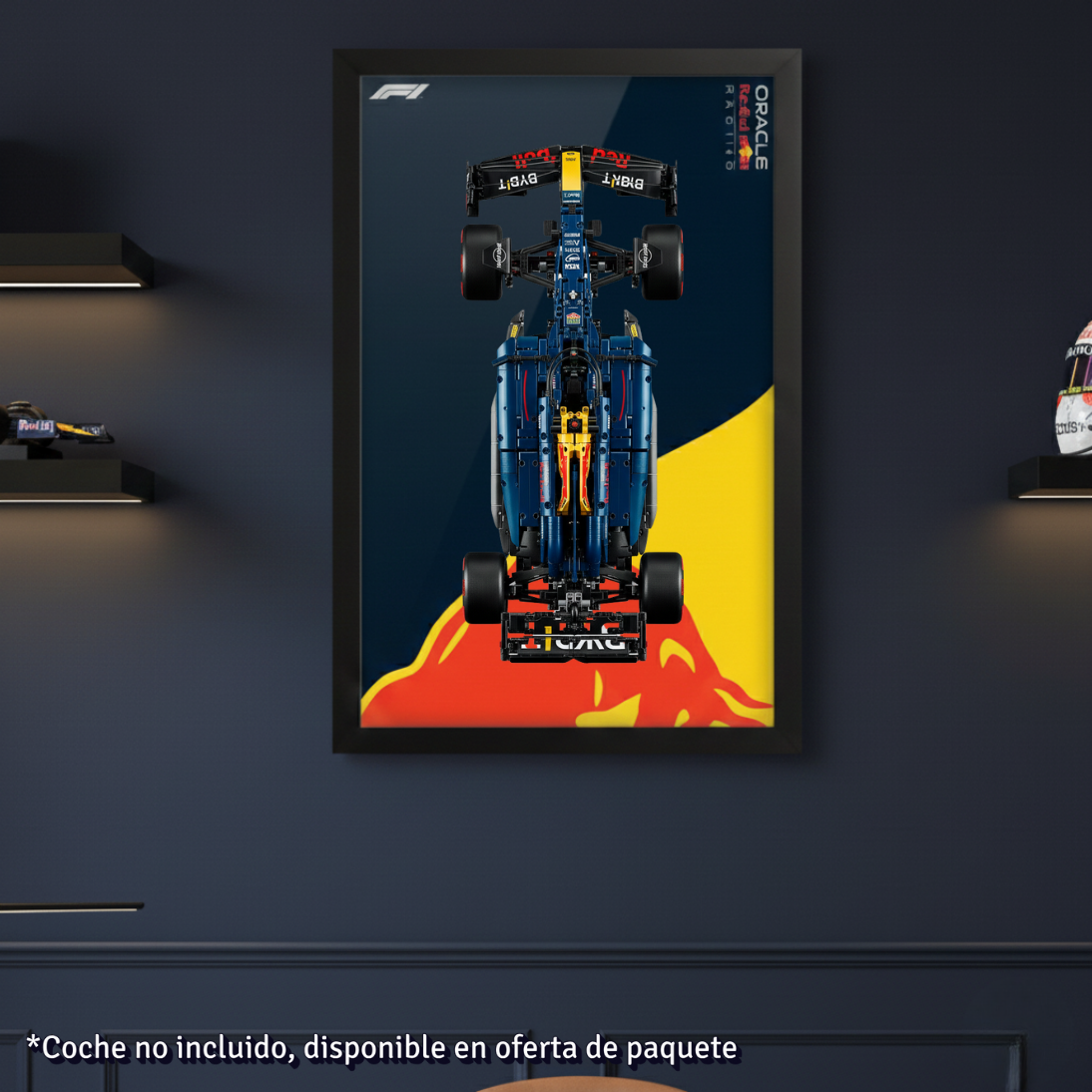 Exhibidor Para F1 Oracle Red Bull RB20
