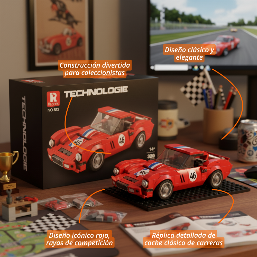 250 GTO: Kit de Colección  (320 pzas)