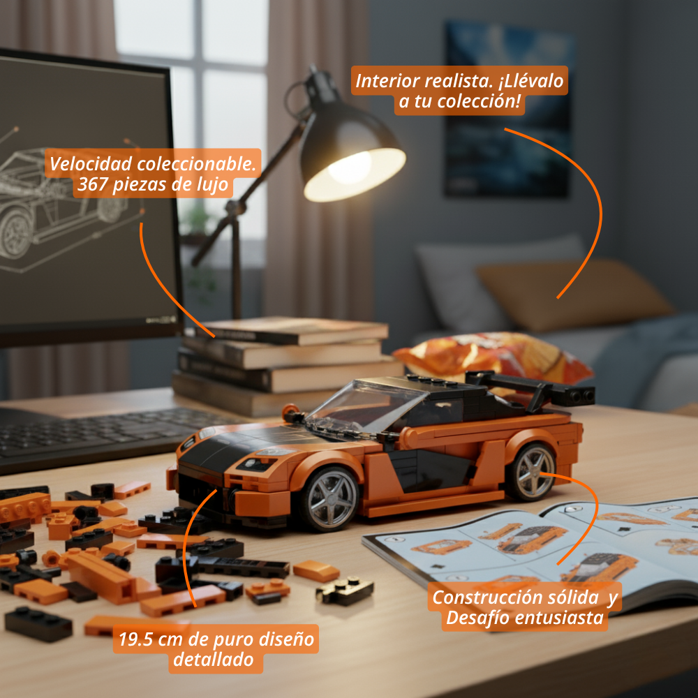 Mazda RX-7 (367 pzas): Kit de Colección