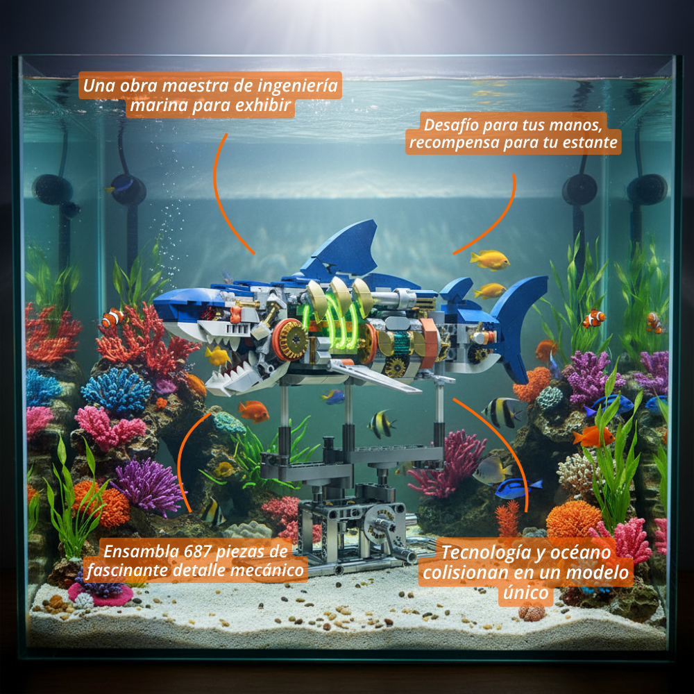 Tiburon Cibernetico (680 pzas)