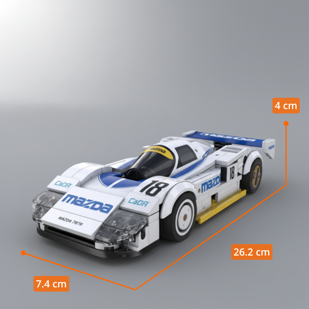 CADA Mazda 787B: Kit de Colección Escala 1:24 (242 pzas)