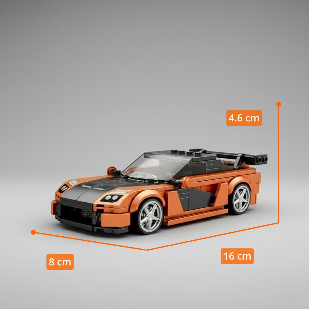 Mazda RX-7 (367 pzas): Kit de Colección