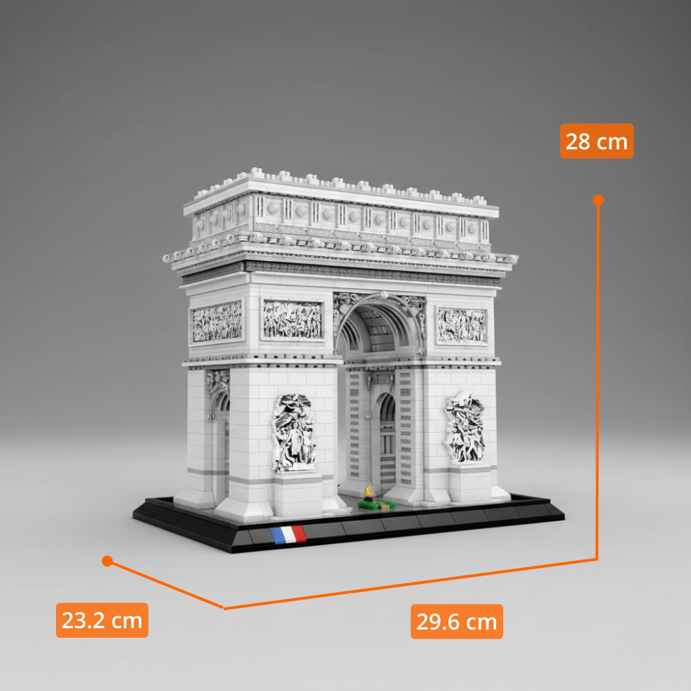 Arco de Triunfo de París (3718 pzas)