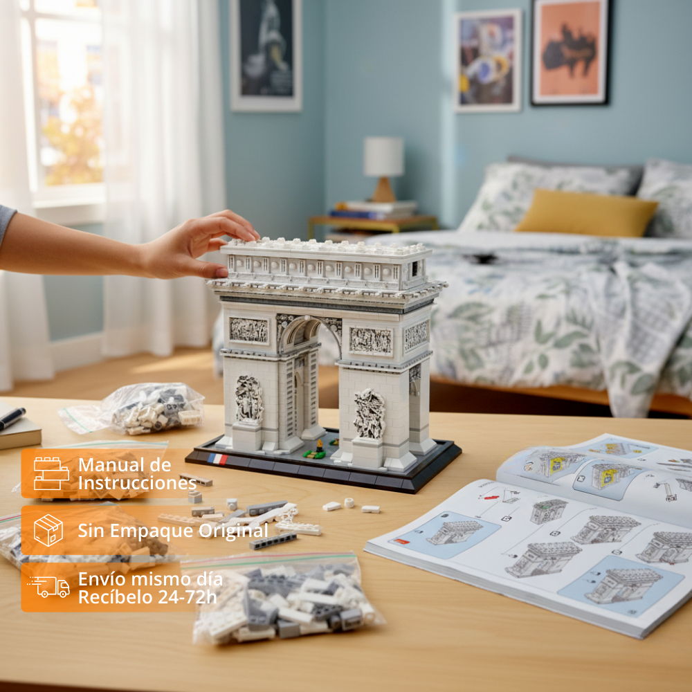Arco de Triunfo de París (3718 pzas)