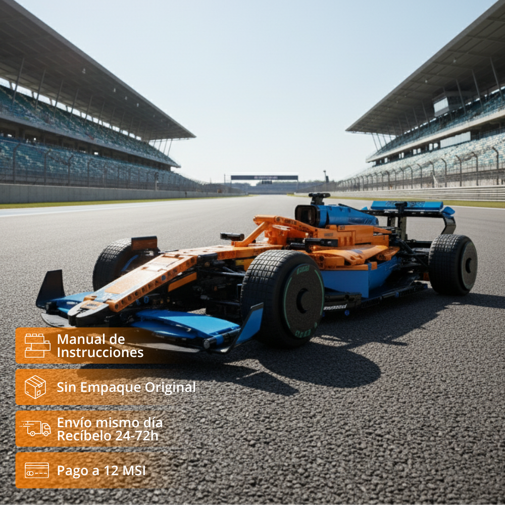 F1 McLaren: Kit de Colección Escala 1:8 (1432 pzas)