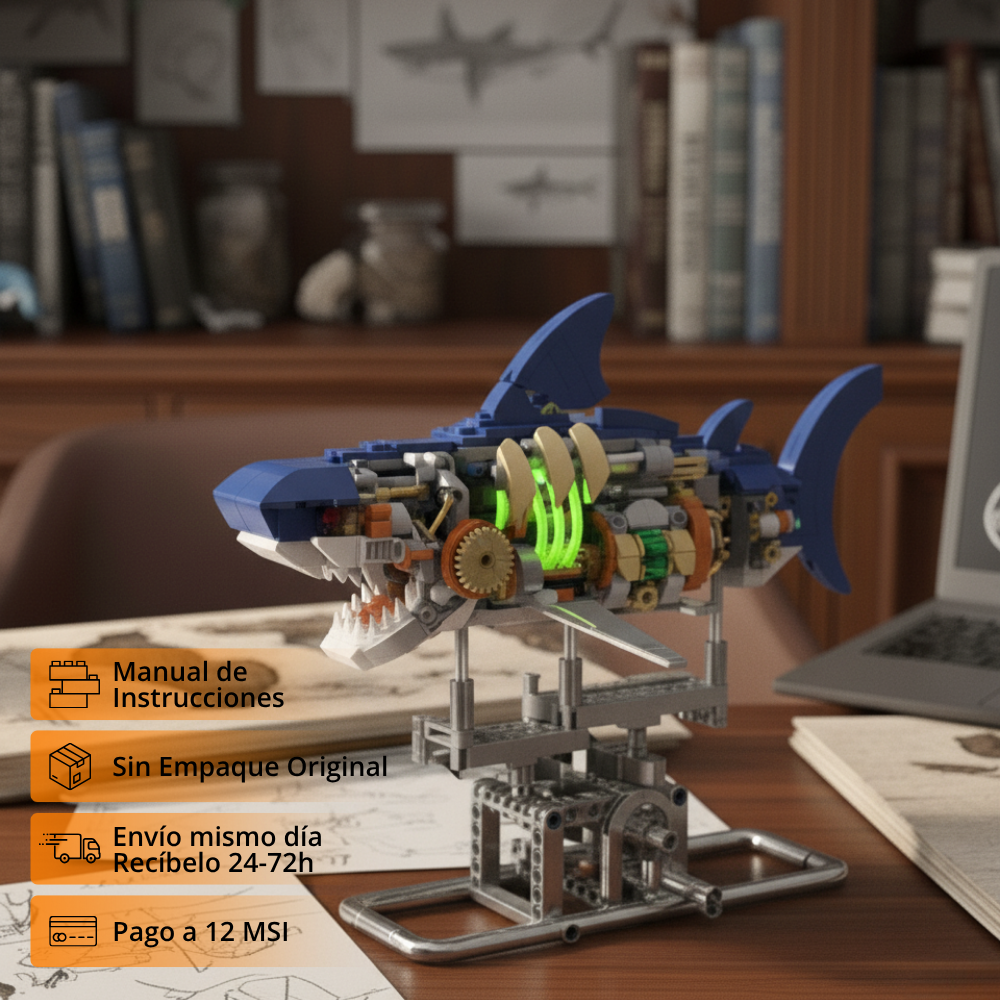 Tiburon Cibernetico (680 pzas)