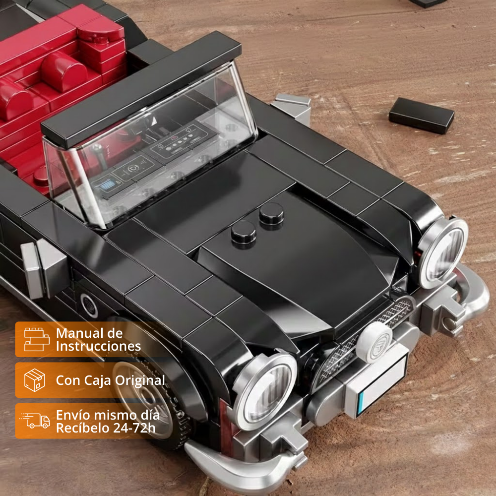 TYCOLE Vintage Negro con vitrina acrílica (324 pzas)