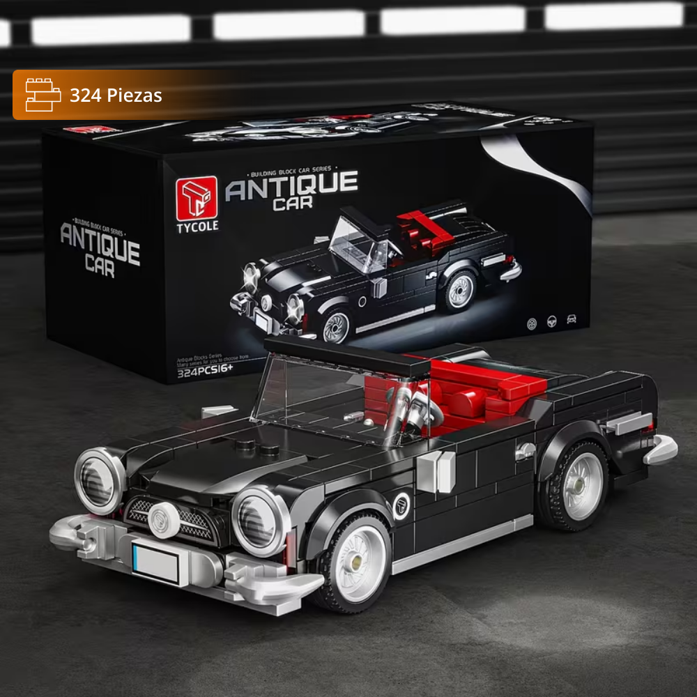 TYCOLE Vintage Negro con vitrina acrílica (324 pzas)