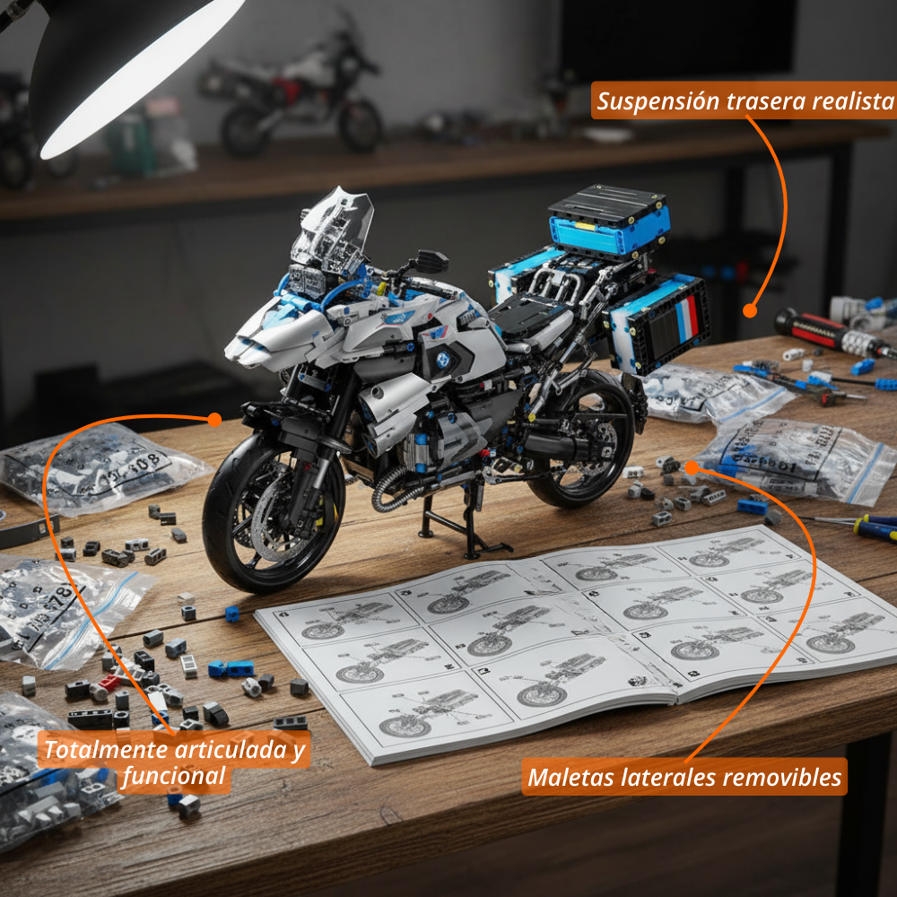 R1250 GS: Superbike de Ensamblaje (2369 pzas)
