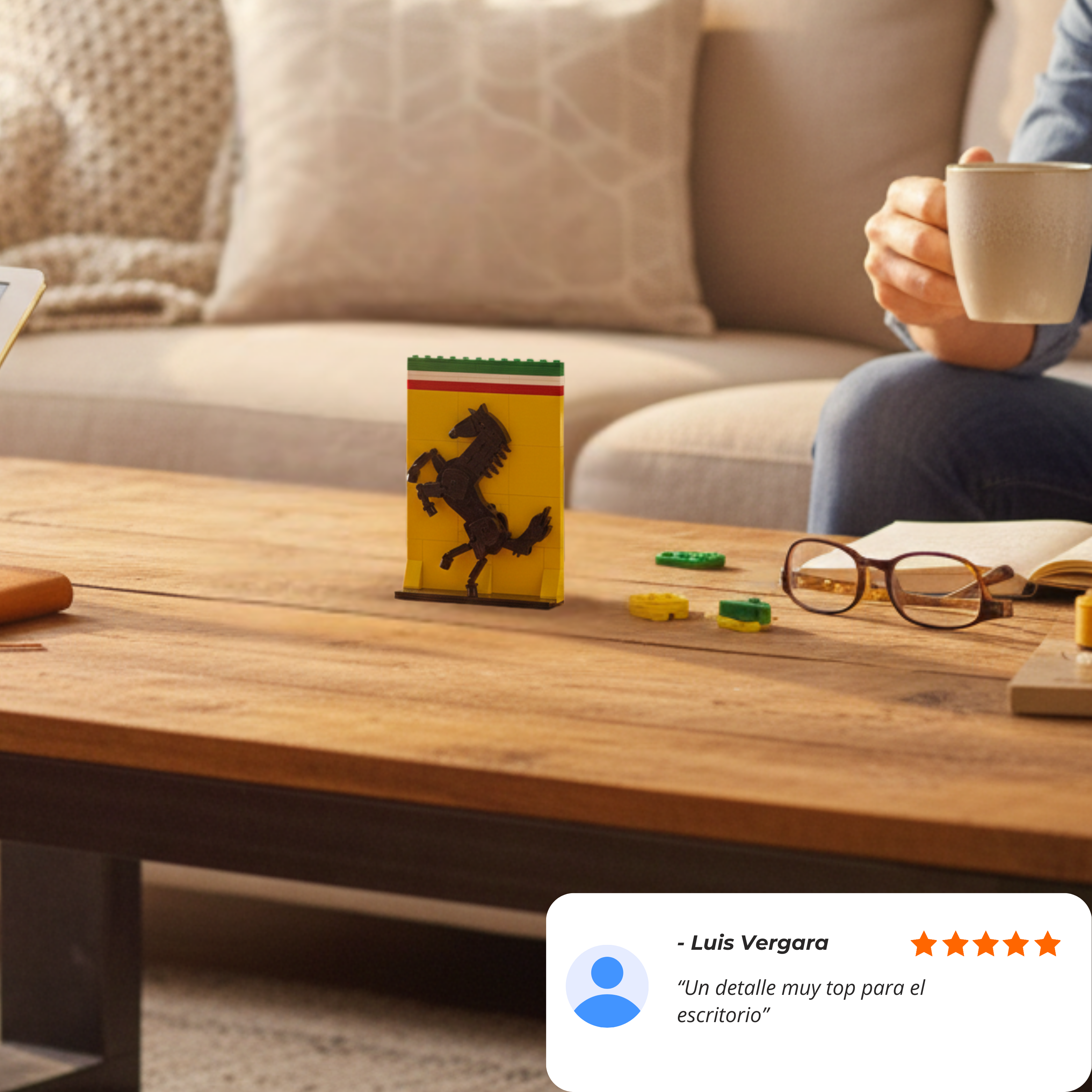 Placa de Escuderia Italiana (210 pzas)