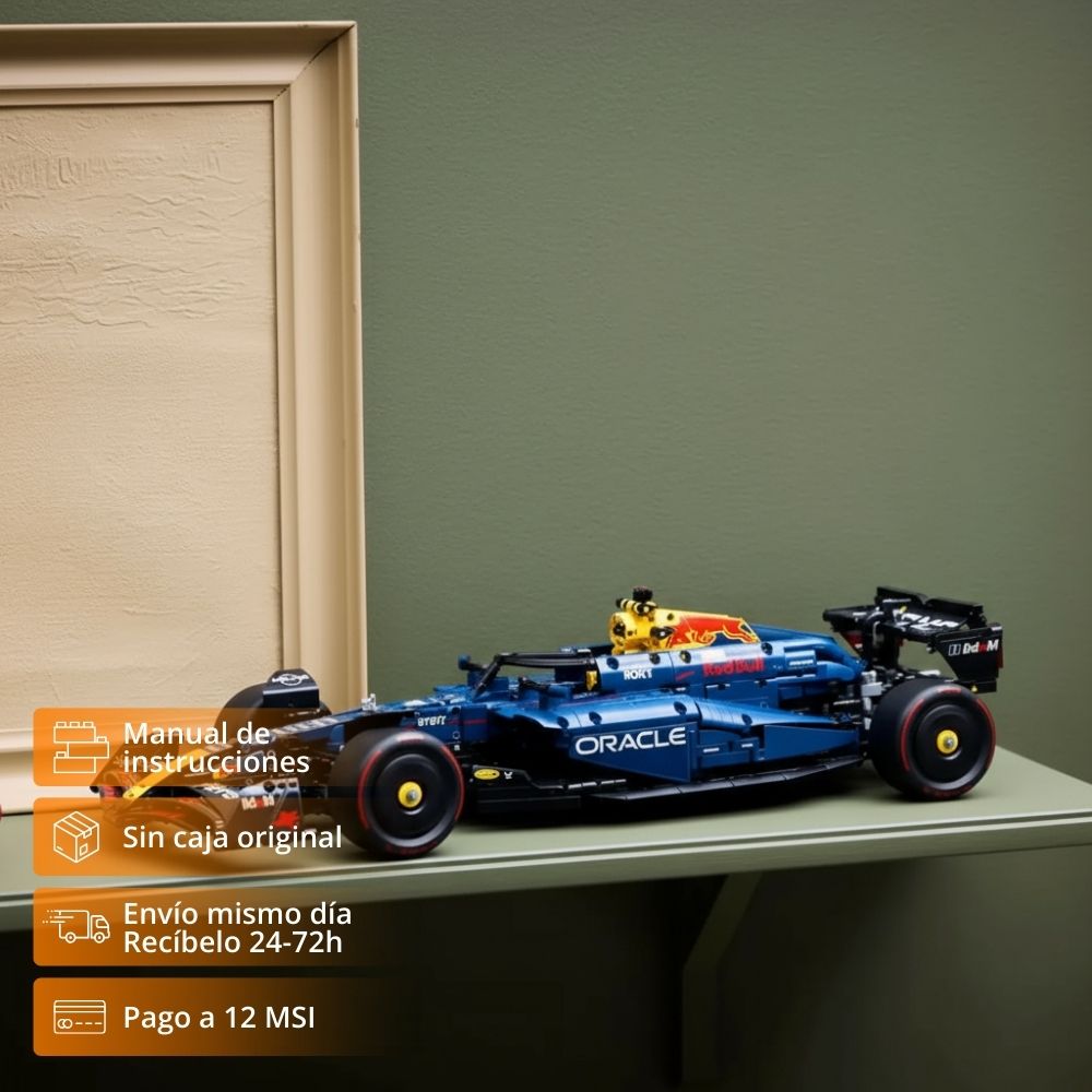 F1 RB20 Sergio “Checo” Pérez Escala 1:8 (1639 pzas)