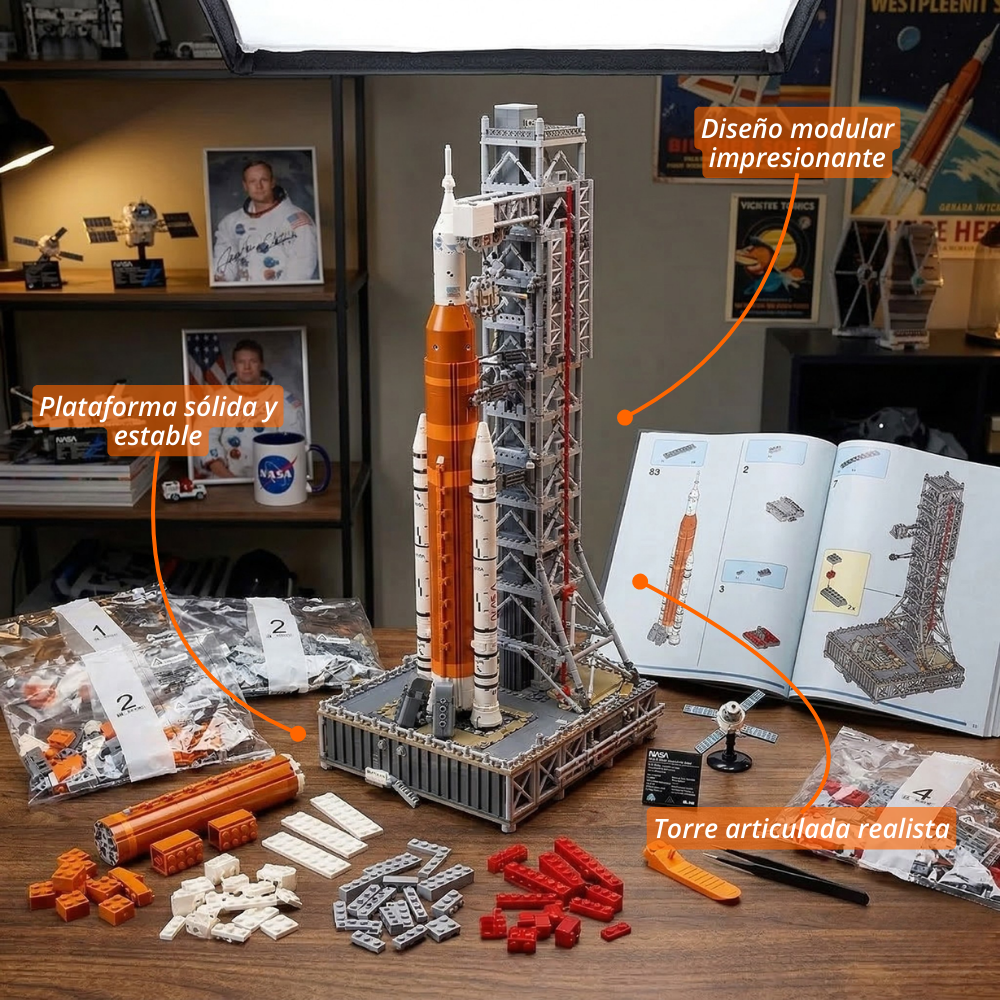 Sistema de Lanzamiento Espacial Artemis: Set De Construcción (3601 pzas)