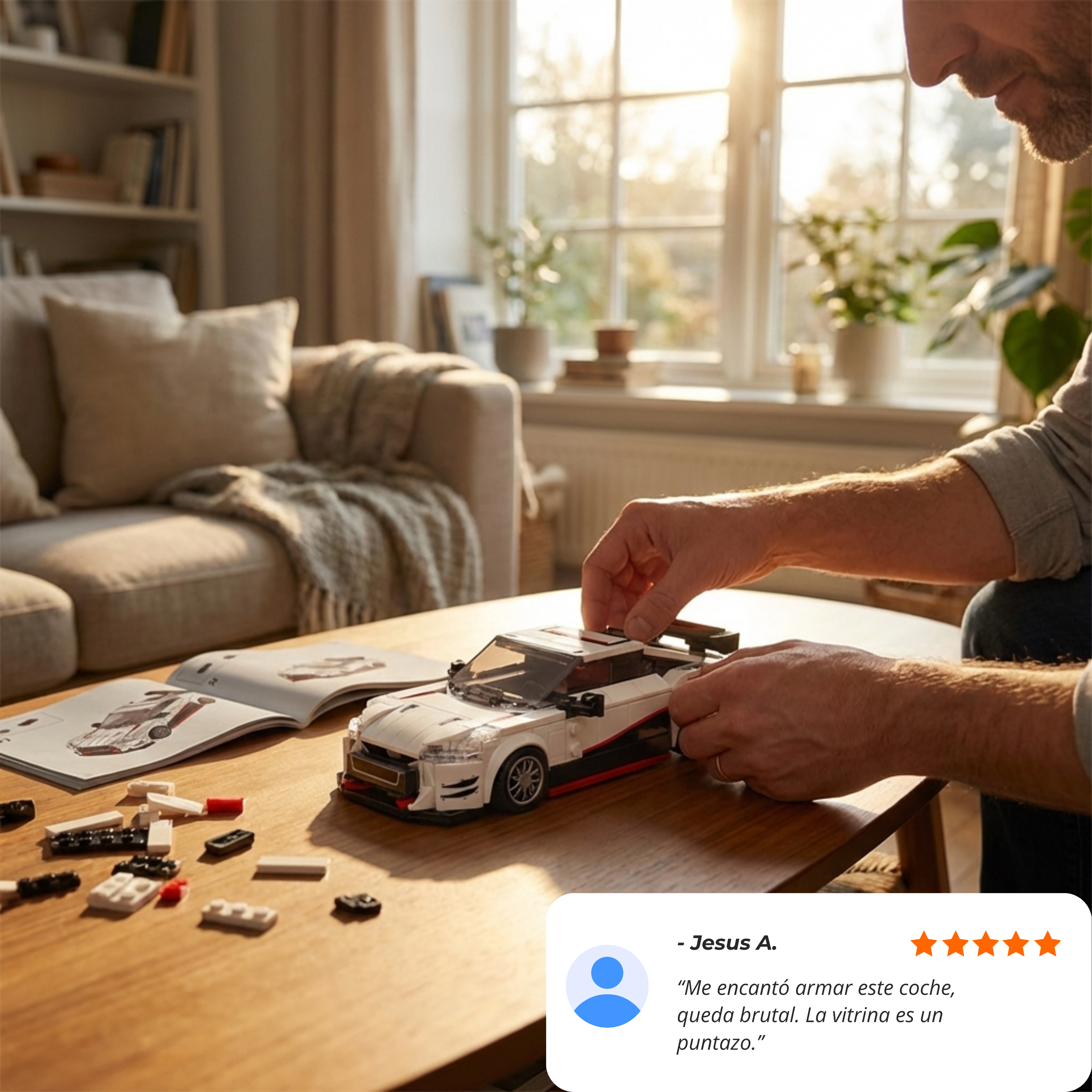 TYCOLE Deportivo Blanco con vitrina acrílica (317 pzas)