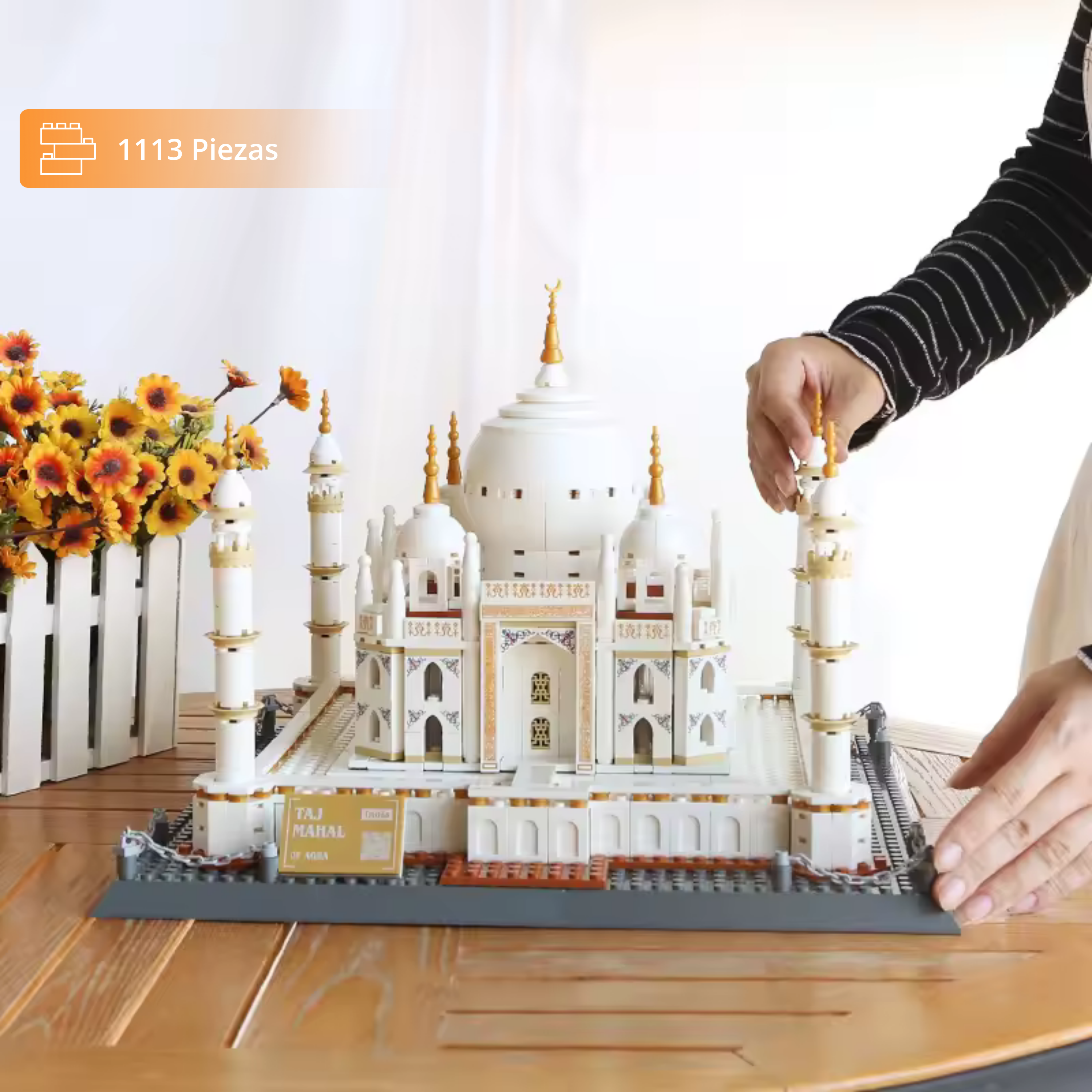 WANGE Taj Mahal: Set De Construcción (1113 pzas)