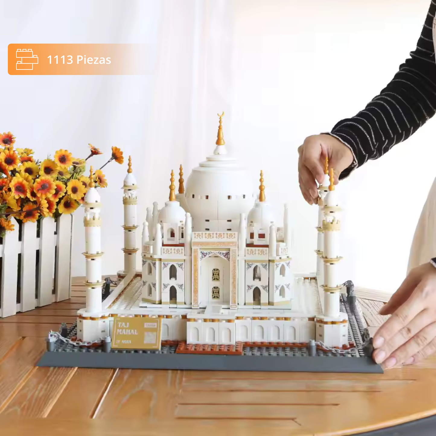WANGE Taj Mahal: Set De Construcción (1113 pzas)