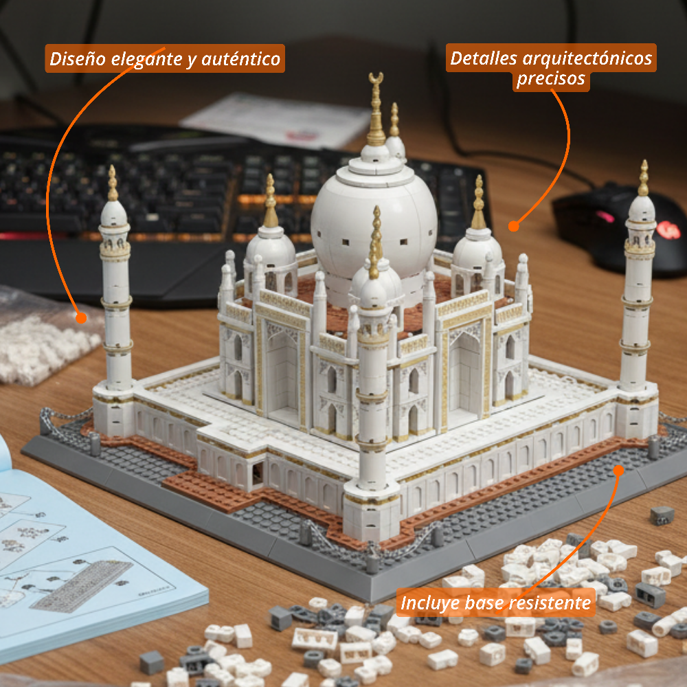 WANGE Taj Mahal: Set De Construcción (1113 pzas)