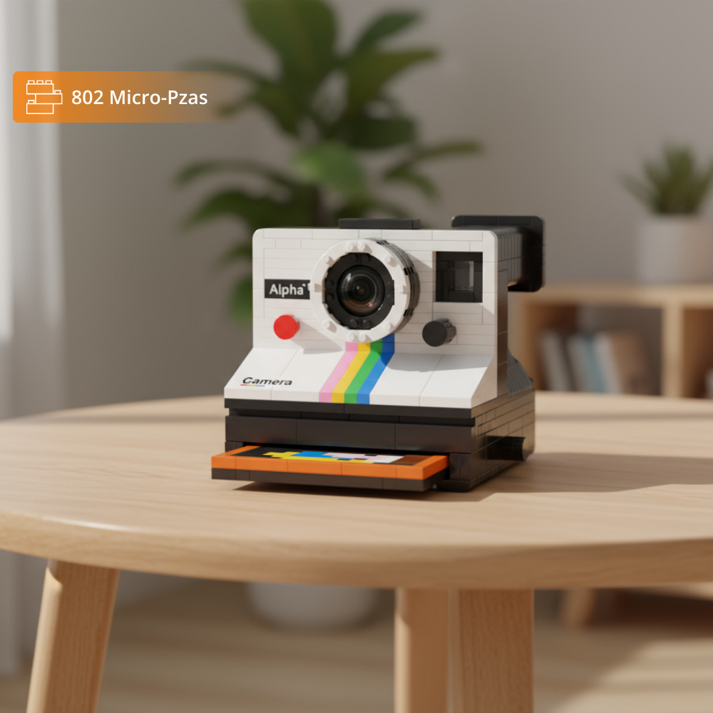 Cámara Retro Instantánea (802 micro-pzas)