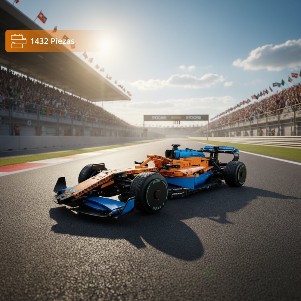 F1 McLaren: Kit de Colección Escala 1:8 (1432 pzas)