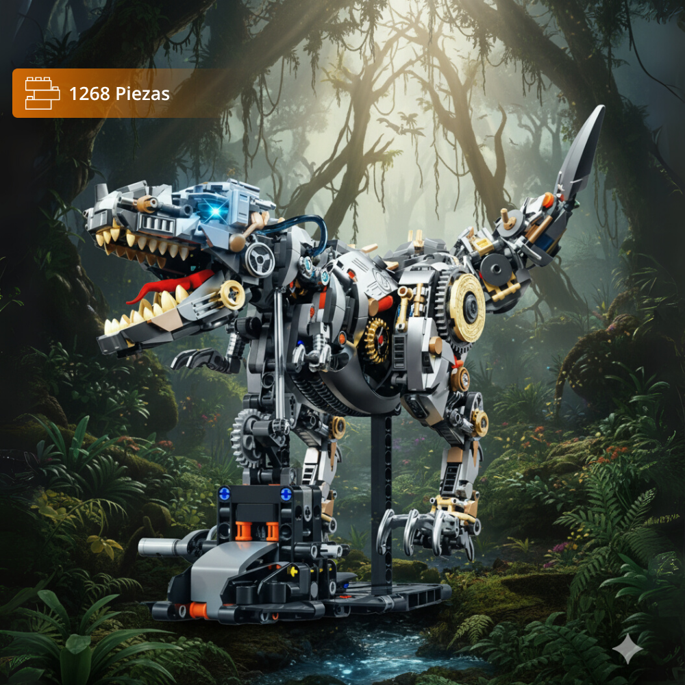 Dino Cyberpunk T-rex (1268 pzas)