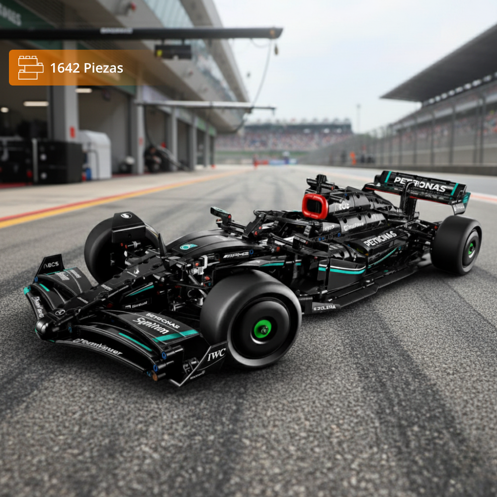 F1 W14 AMG: Kit de Colección Escala 1:8 (1642 pzas)